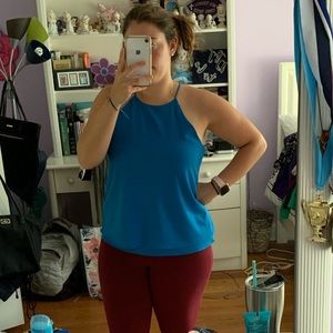 2/$20! Flowy Blue Tank Top